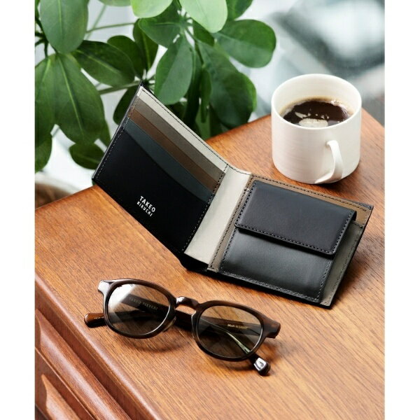 【人気No.1】アンティーク調レザー 2つ折り 財布／タケオキクチ（TAKEO KIKUCHI）