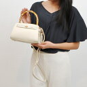 【美人百花 2月号掲載】カシュカシュ cachecache / バンブーヒネリミニハンドバッグ/カシュカシュ(cache cache)