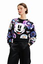 ミッキーマウス ショートスウェットシャツ/デシグアル(Desigual)