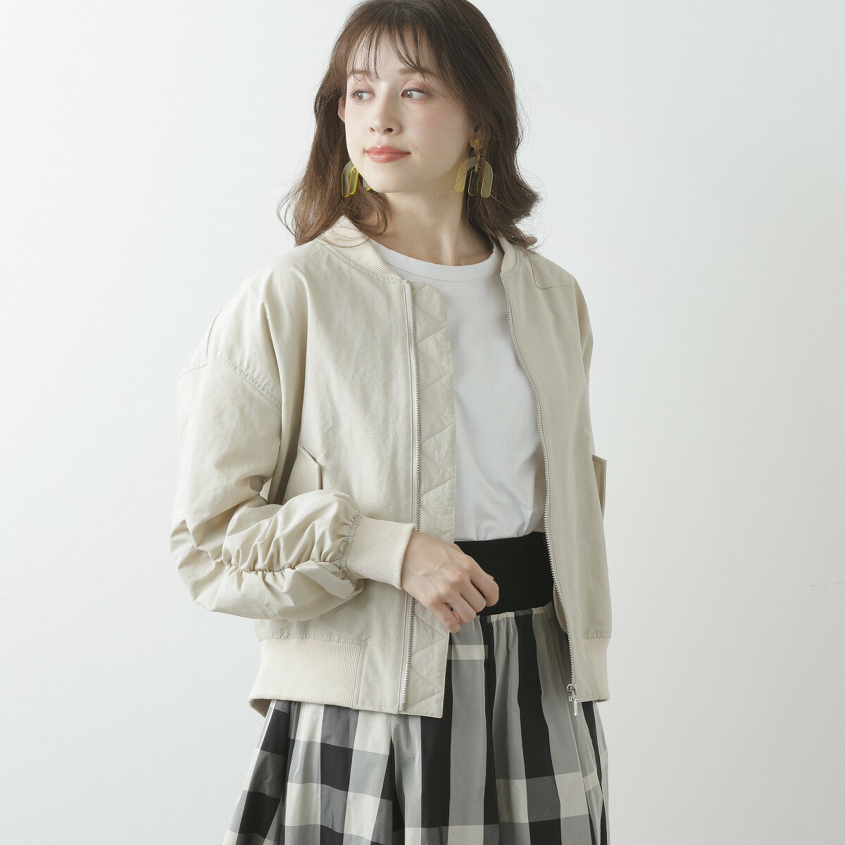 楽天丸井（マルイ）楽天市場店ナイロンワッシャーMA−1／アル・ディ・ラ（AL DI LA）