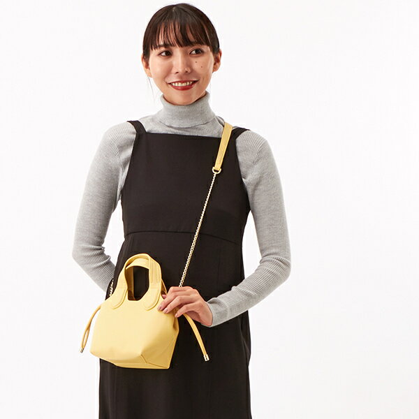 【STORY 5月号掲載】カシュカシュ cachecache / 巾着付き2wayミニトート／カシュカシュ（cache cache）のサムネイル