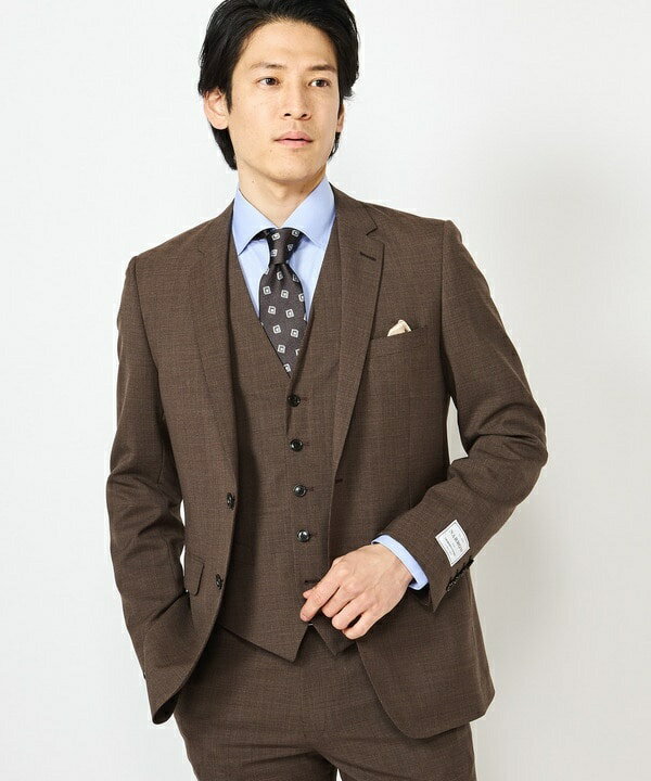 【COOLMAX ECOMADE(クールマックス エコメイド)】NARROW千鳥格子柄スーツ/別売り／クラウデッドクローゼット（CROWDED CLOSET）