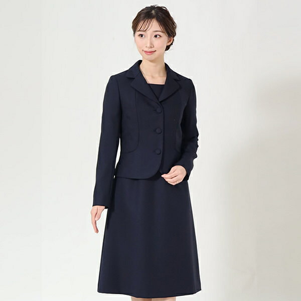 お受験スーツ/ウール混紡/アンサンブル/小柄サイズ/大きいサイズ/レディース(メアリーココ)/エスコミュール(ESCOMUL)