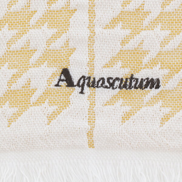 【約16×120cm】接触冷感 クールマフラー 0002（アクアスキュータム/Aquascutum）／アクアスキュータム（AQUASCUTUM）