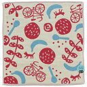 【34×34cm】3重ガーゼハンカチ(バナナスプン) 0006(レディース)/アツコ・マタノ(ATSUKO MATANO)