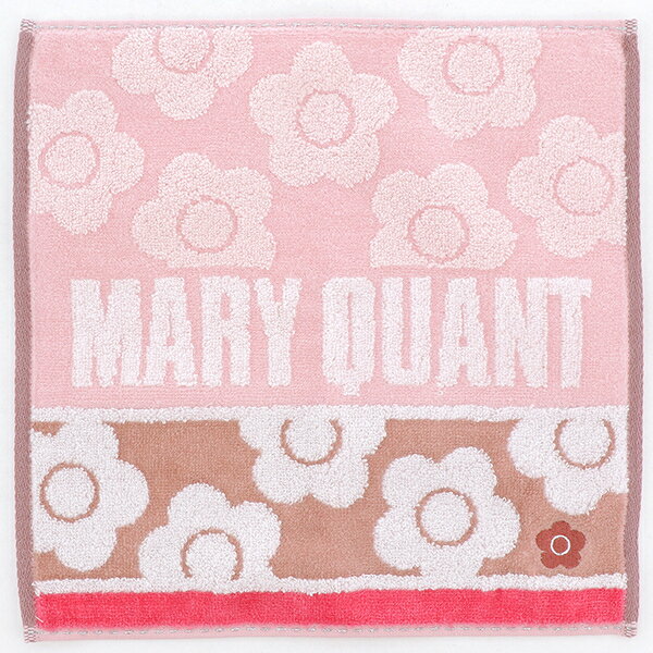 【約25×25cm】タオルハンカチ 抗菌防臭加工 （レディース）（MARY QUANT）／マリークヮント（MARY QUANT）