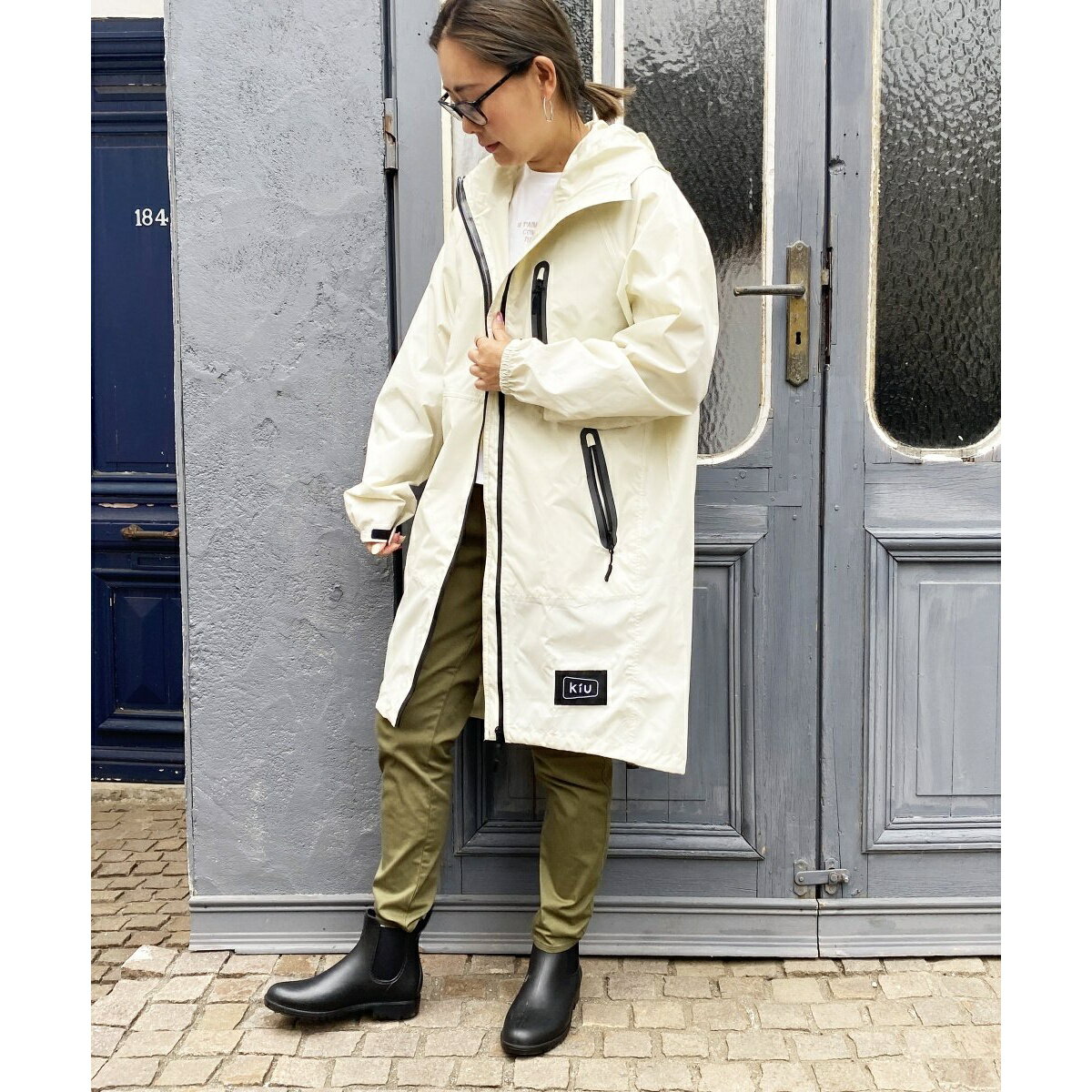 【撥水】KiU RAIN ZIP UP レインジップアップ/LBC(LBC)