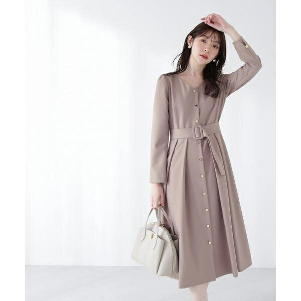 フロント釦タックフレアワンピース／プロポーション ボディドレッシング（PROPORTION BODY DRESSING）のサムネイル