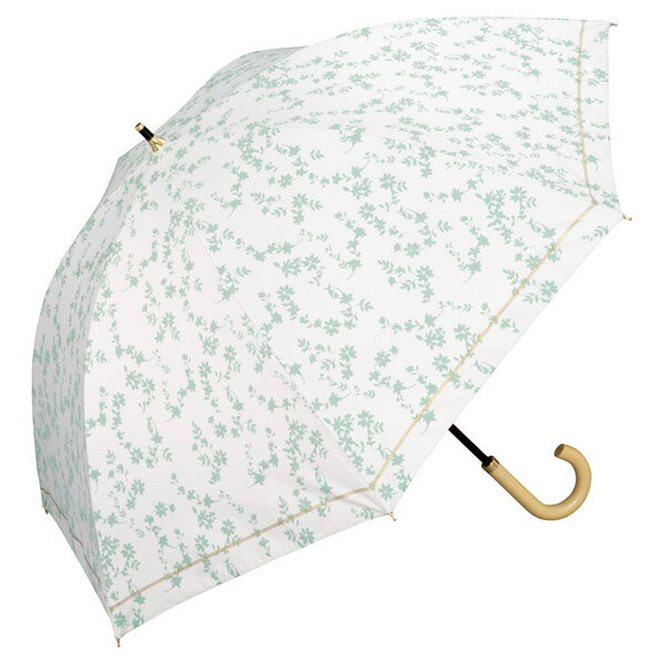 【Wpc.】日傘 遮光ドームパラソル フローレット 55cm 完全遮光 遮熱 晴雨兼用 大きい 長傘／Wpc.（WPC）