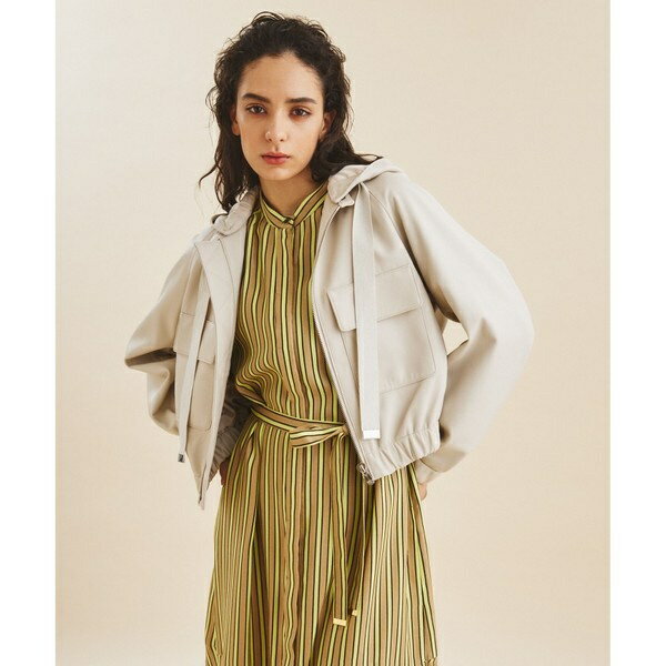 レザーショートブルゾン／グレースコンチネンタル（GRACE CONTINENTAL）のサムネイル