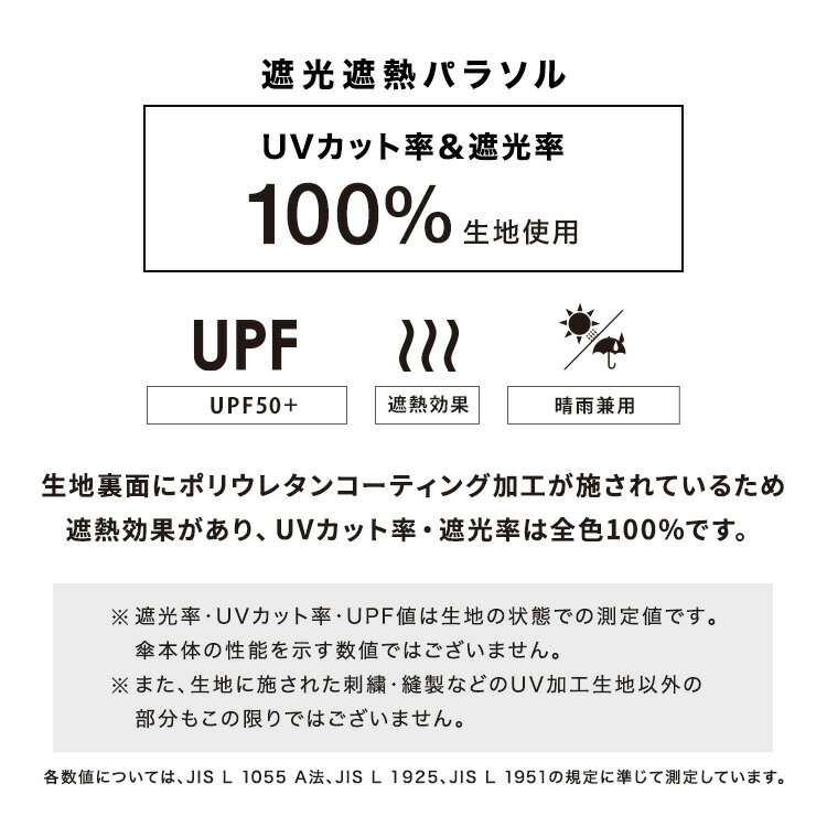 【Wpc.】日傘 遮光パターンズプリントミニ 55cm 完全遮光 UVカット100％ 晴雨兼用／Wpc.（WPC）