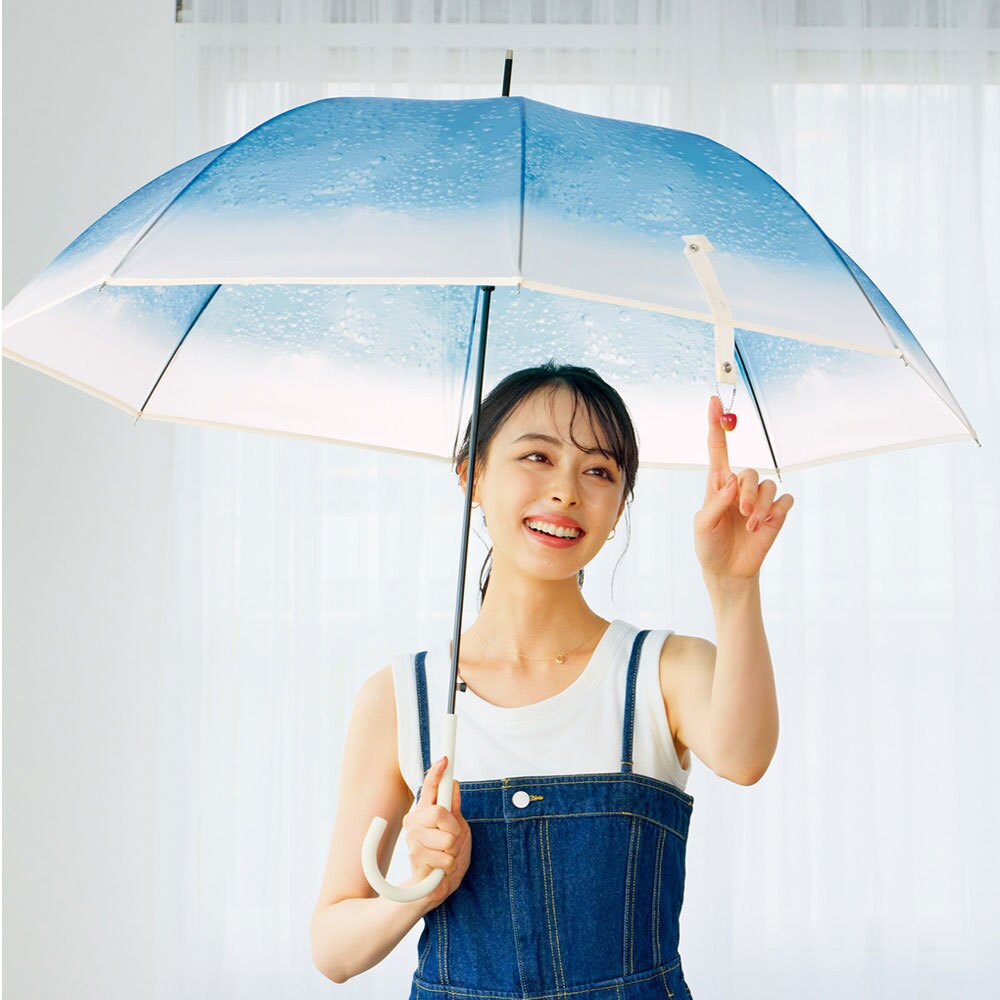 【Wpc.】旅する喫茶×Wpc. クリームソーダアンブレラ 60cm ビニール傘 大きい レデ...