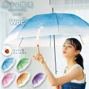 【Wpc.】旅する喫茶×Wpc. クリームソーダアンブレラ 60cm ビニール傘 大きい レディース/Wpc.(WPC)