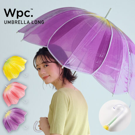 【Wpc.】［ビニール傘］チューリップアンブレラ 61cm レディース 長傘／Wpc.（WPC）のサムネイル
