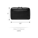 フォッシル ガジェット収納ケース メンズ レザー ブラック MLG0777001/フォッシル(FOSSIL)