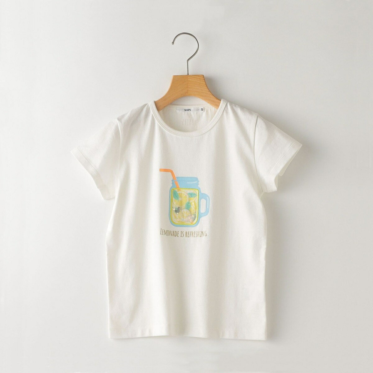 SHIPS KIDS:80〜90cm / ドリンク モチーフ 半袖 TEE／シップス（SHIPS）