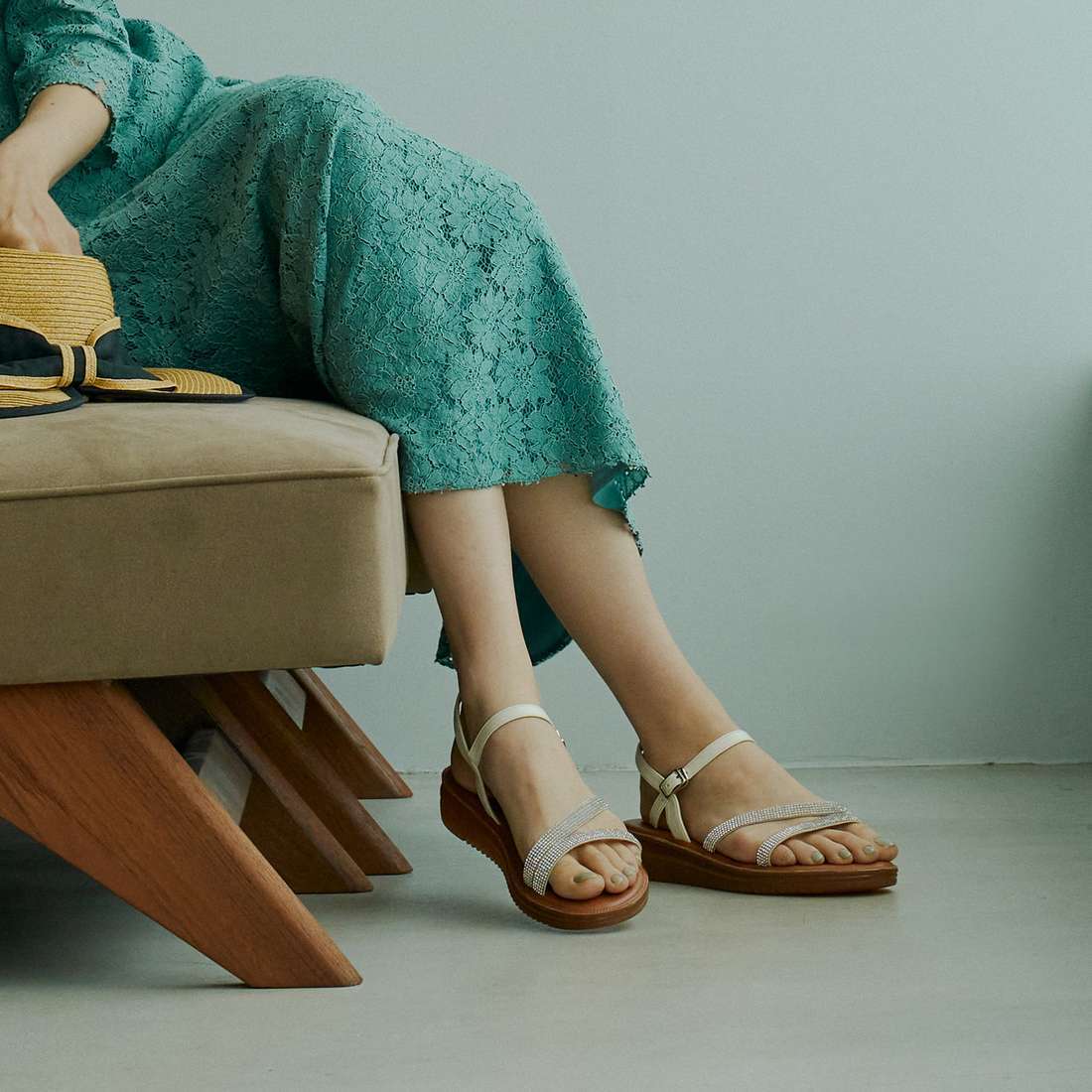 厚底サンダル/NM23995／ノイエマルシェ（neue marche ）