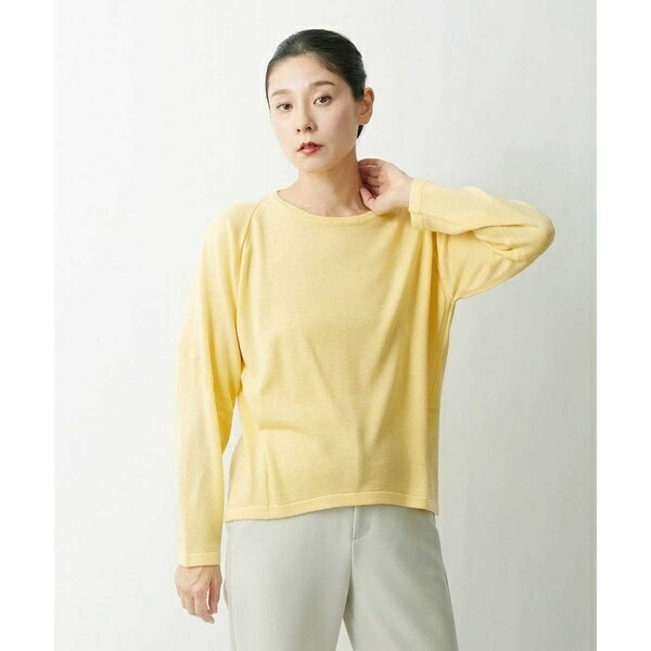 ラグランスリーブフォルムニット／ジョルジュ・レッシュ（GEORGES RECH）