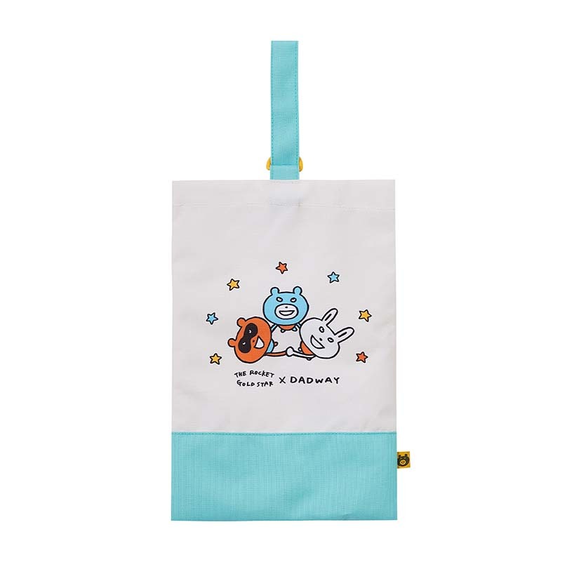 【ザ・ロケット・ゴールド・スター】シューズケース F/ミント／ダッドウェイ（DADWAY）