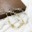 リーフモチーフヘッドドレス/ピニーパール(Pinny Pearl)