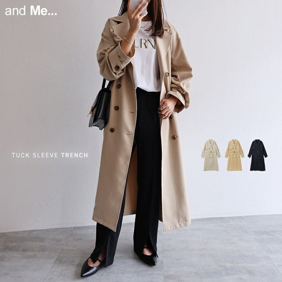 タックスリーブ トレンチコート／アンドミー（and Me）のサムネイル