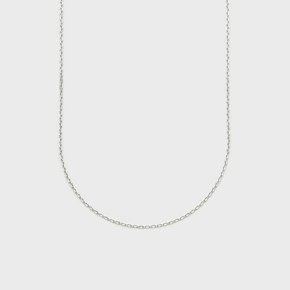 シルバーチェーンネックレス（50cm）／ノジェス（NOJESS）