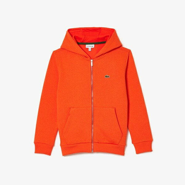 LACOSTE BOYSミニマルジップアップパーカ／ラコステ（LACOSTE）