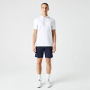 ラコステ LACOSTE リブニットカラークロックゴルフポロシャツ／ラコステ（LACOSTE）