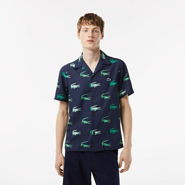 ラコステ LACOSTE ストレッチゴルフオープンネックシャツ／ラコステ（LACOSTE）