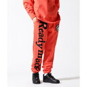 READYMADE ^ fB[Ch ^ RM SWEAT PANTS^CtbViROYAL FLASHj