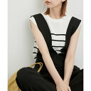 Beauty knit/UVカット 接触冷感/ゼロスリーブニットプルオーバー/WEB限定カラーあり／ロペピクニック（ROPE 039 PICNIC）