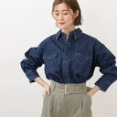 【別注】Wrangler デニムシャツ/グローブ(grove)