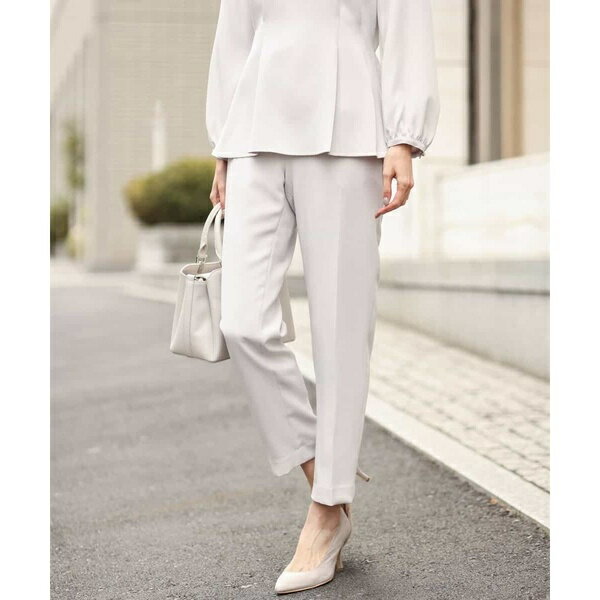 [セットアップ対応]ストレッチテーパードパンツ/洗える／オフオン（OFUON）(4.0)