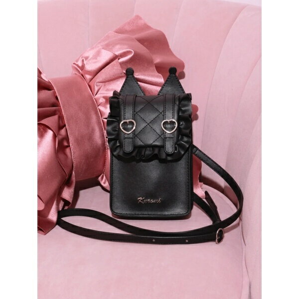 クロミ 耳付きスマホショルダー／ノエミー（NOEMIE）