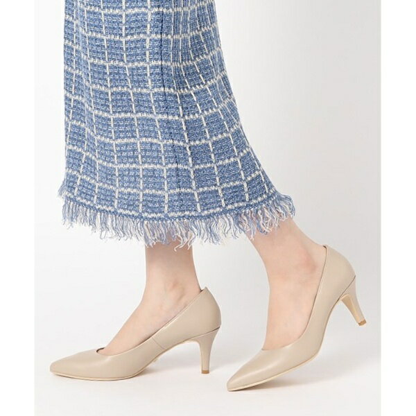 疲れにくいパンプス＜約7.5cmヒール＞ 歩きやすい レイン対応 ブラックフォーマル／エスペランサ（ESPERANZA）