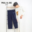 編立てニット ムジ メンズ ロングパンツ／ポール＆ジョー パリス（PAUL＆JOE PARIS）