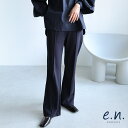 ポンチ フレア パンツ evernavy エバーネイビー/エバーネイビー(evernavy)