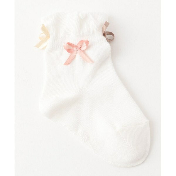 【KIDS雑貨】リボンソックス(9~24cm)／トッカ バンビーニ（TOCCA BAMBINI）