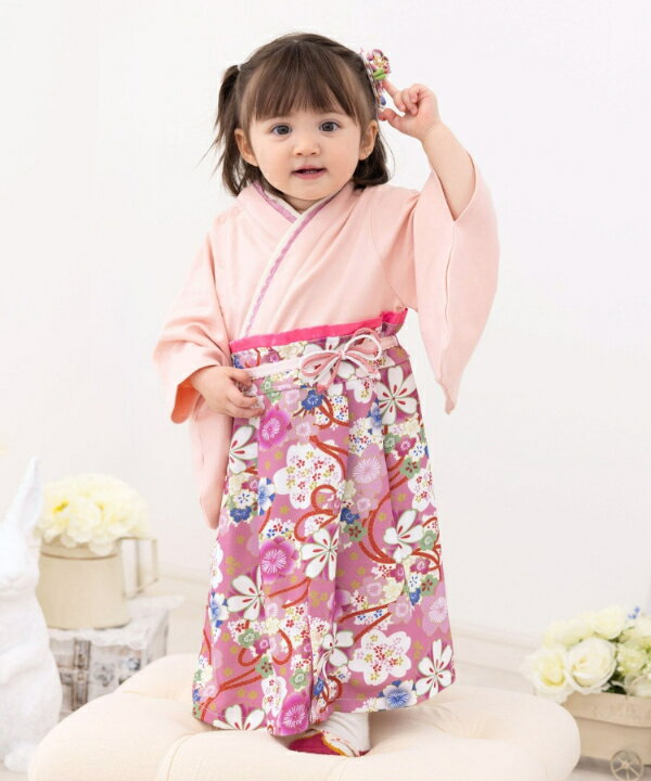 ベビー袴 袴 ロンパース ベビー 和装／スウィートマミー（SWEET MOMMY）