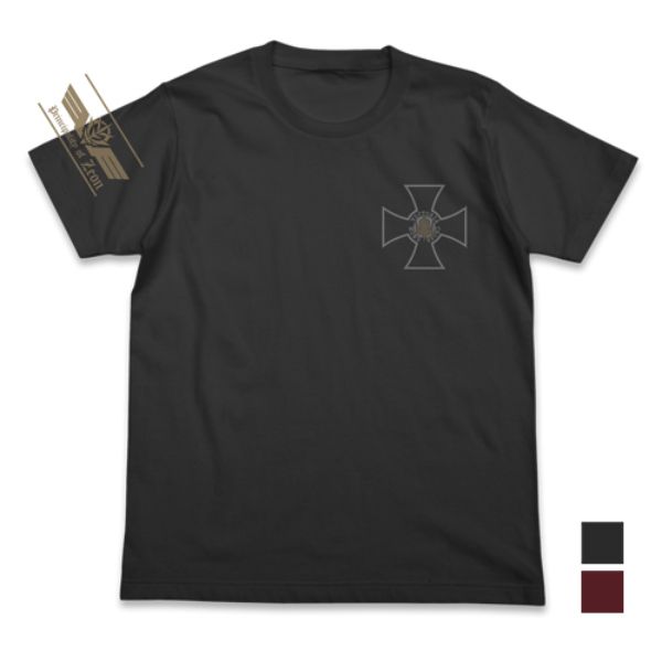 機動戦士ガンダム ジオン勲功十字章 Tシャツ S ブラック 服 半袖 アパレル サマー インテリア／パーフェクト・ワールド・トーキョー（Perfect World Tokyo）