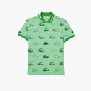 ラコステ LACOSTE ウルトラドライ総柄ゴルフポロシャツ／ラコステ（LACOSTE）