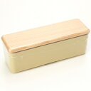 【セール対象外】木蓋のお弁当箱 スリムセン -北海道産 栓の木- 400ml/ユウキュウ(U.Q)(3)