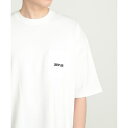 『ユニセックス』シシュウヘビーウエイトポケットTシャツ(5分袖)/センスオブプレイスバイアーバンリサーチ(SENSE OF PLACE)