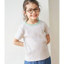 【KIDS】リンクコーデ/マルチボーダーリンガーTシャツ/ロペピクニックキッズ(ROPE' PICNIC KIDS)