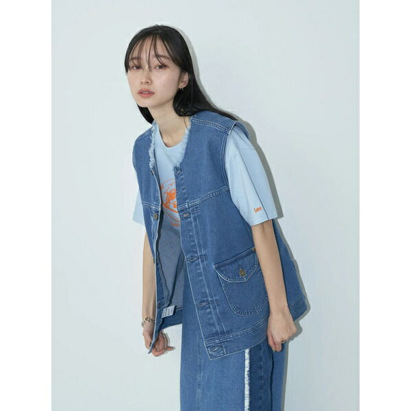 楽天丸井（マルイ）楽天市場店Lee×e.m.a.e DENIM VEST／アースミュージック＆エコロジー（earth music＆ecology）