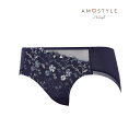 チャーミングラマースリムライン ボーイズレングスショーツ マーブルアモスタイルステッチ 965/アモスタイル バイ トリンプ(AMOSTYLE by Trium...