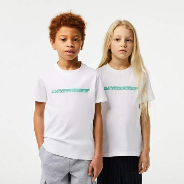 LACOSTE BOYS グラフィカルブランドネ