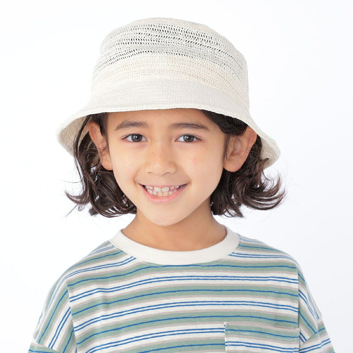 【SHIPS KIDS別注】SUBLIME:メッシュ ブレード バケット ハット／シップス（SHIPS）