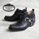 DIAMOND STREET (ダイヤモンドストリート)/ オイルレザーリングショートブーツ 304/シュークローゼットセレクト(SHOE CLOSET SELECT)