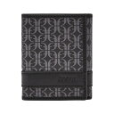 フォッシル 三つ折り財布 メンズ PVC ブラック SML1856063/フォッシル(FOSSIL)
